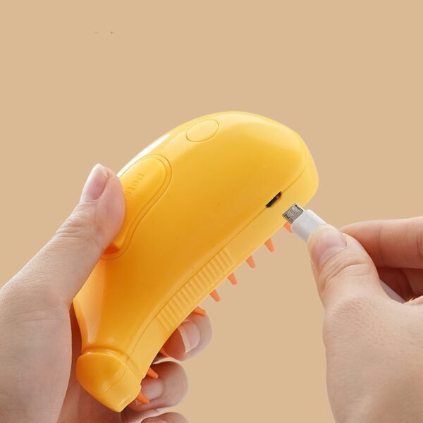 3-in-1 Electric Steam Pet Grooming Brush | Cat & Dog Hair Removal - Image 7