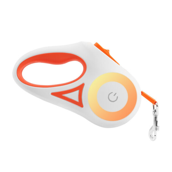Automatic LED Retractable Dog Leash with Collar | Spotlight Traction Rope for Small & Medium Pets - Image 2