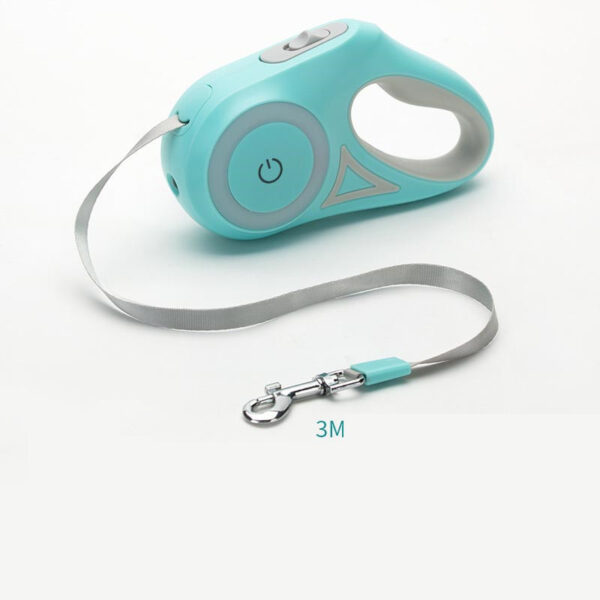Automatic LED Retractable Dog Leash with Collar | Spotlight Traction Rope for Small & Medium Pets - Image 9