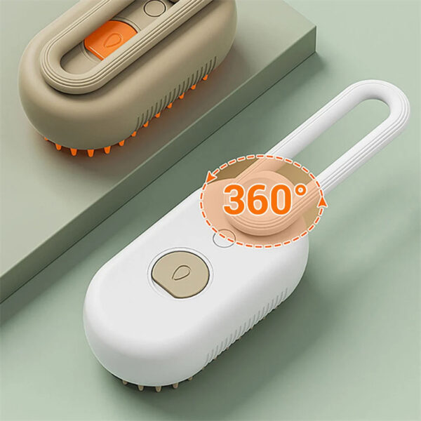 Steam Spray Pet Grooming | 3-in-1 Hair Removal Brush for Cats & Dogs - Image 9
