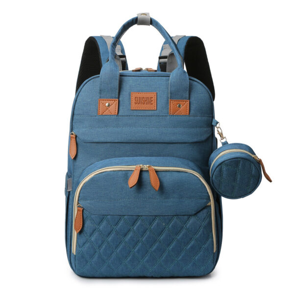 Large Capacity Diaper Bag Backpack – Multi-Function Mommy Bag for Travel & Baby Essentials (30x16x41cm) - Image 7