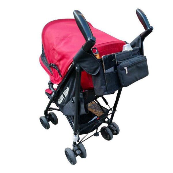 Waterproof Baby Stroller Organizer Bag – Insulated Storage Basket for Bottles, Cups & Essentials (33×11×17cm) - Image 6
