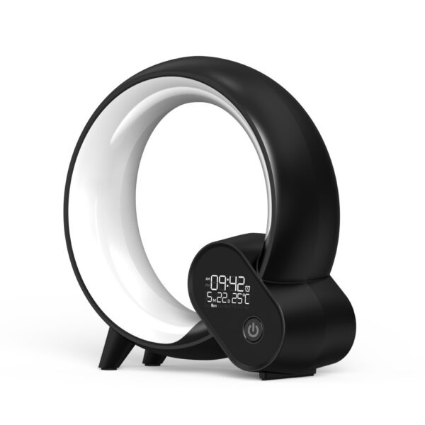 Smart Sunrise Alarm Clock with Bluetooth Speaker – Q Light RGB Wake-Up Lamp, White Noise, APP Control, Color Atmosphere Light - Image 2