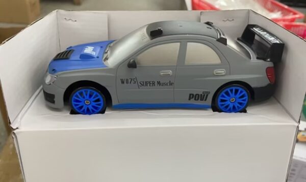 2.4GHz 4WD RC Drift Car – High-Speed Remote Control Racing Car Toy 1:24 Scale GTR AE86 Model with Lights, Tires & Cones – Gift for Kids & Teens - Image 6