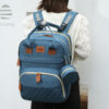 Large Capacity Diaper Bag Backpack – Multi-Function Mommy Bag for Travel & Baby Essentials (30x16x41cm)