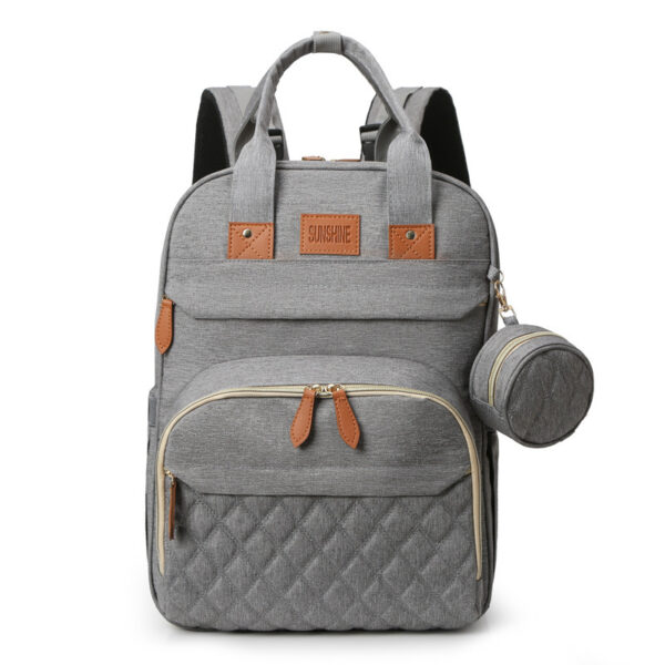 Large Capacity Diaper Bag Backpack – Multi-Function Mommy Bag for Travel & Baby Essentials (30x16x41cm) - Image 5