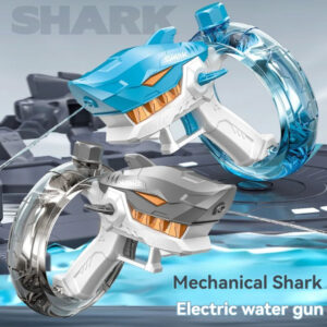 Shark Electric Water Gun – Fully Automatic, High-Powered Summer Fun!