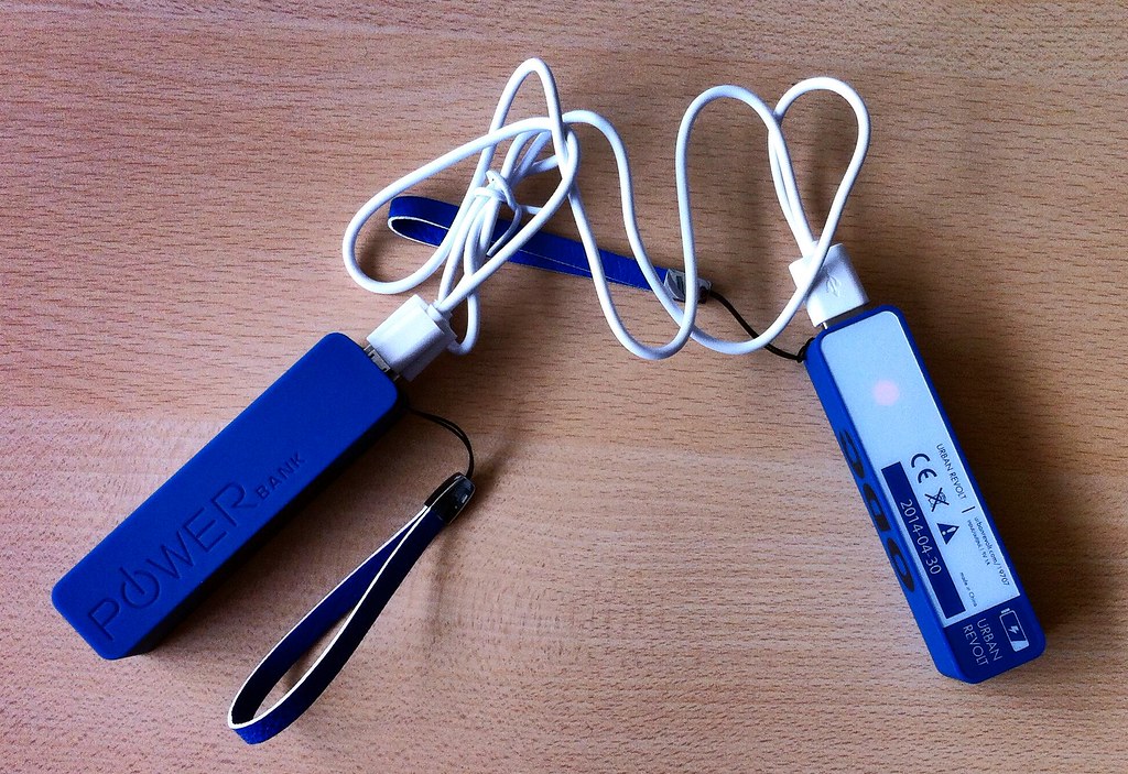 A power bank battery charger, representing 2026 airline power bank rules